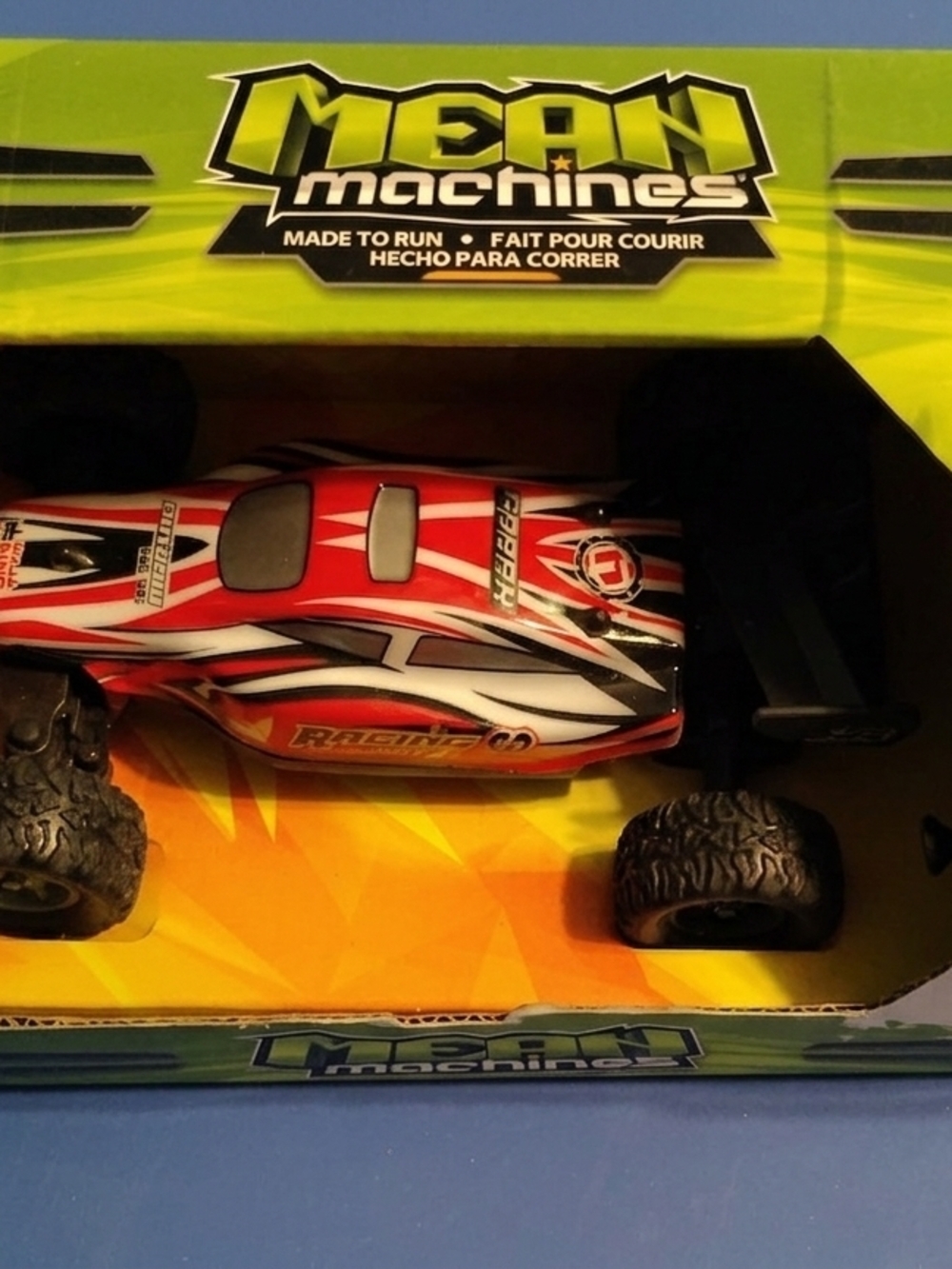 Machine Red and Black Remote Control Off-Road Racer